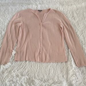 Ann Taylor Blush Knit Sweater